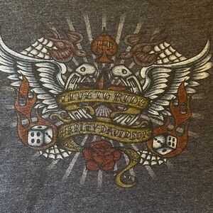 Harley-Davidson Dark Blue Graphic Tee